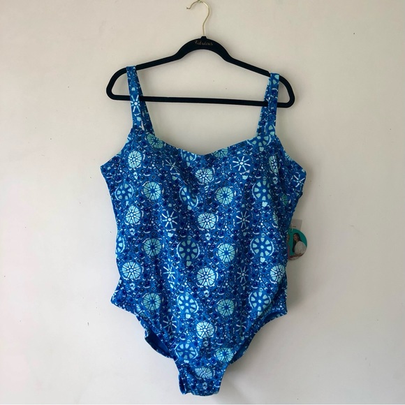 RHODE x Target Zinnia Floral Print One-Piece Swimsuit, 2X NWT - Picture 4 of 8